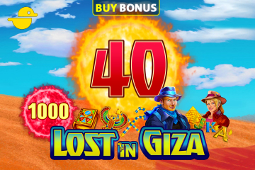 Slot aparat Lost in Giza 40